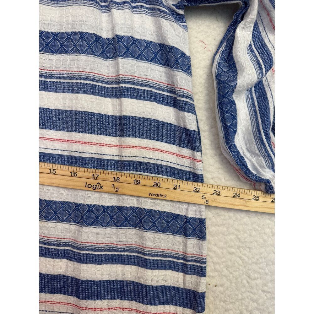 dRA Los Angeles Maxi Dress Tiered‎ Cotton Anthro Brand Striped Cottagecore Sz M - Picture 5 of 11